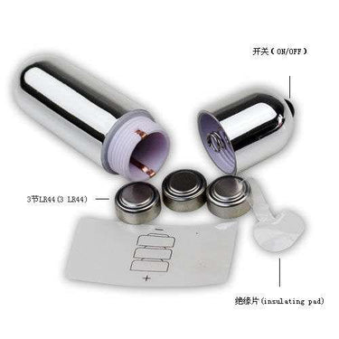 Guaina Vibrante Trasparente con Stimolatore Clitoride e Batteria LR44